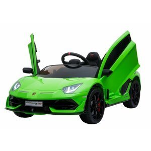 mamido  Dětské elektrické autíčko Lamborghini Aventador zelené