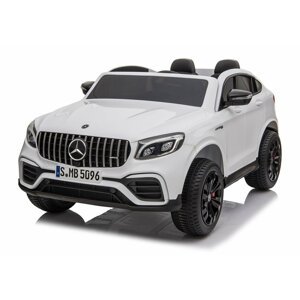 mamido  Dětské elektrické autíčko Mercedes GLC 63S 4x4 dvoumístné bílé