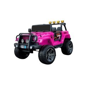 mamido  Elektrické autíčko Jeep Monster 4x4 růžové