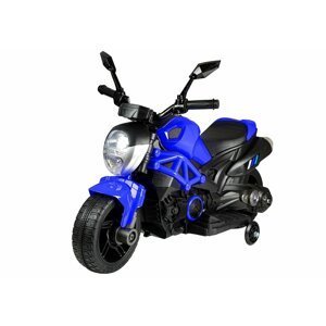 mamido  Dětská elektrická motorka GTM188 modrá
