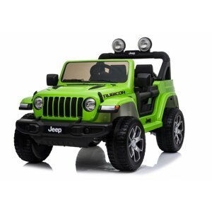 mamido  Elektrické autíčko Jeep Wrangler Rubicon 4x4 zelené