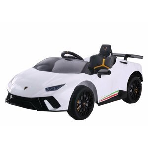 mamido  Dětské elektrické autíčko Lamborghini Huracan 4x4 bílé