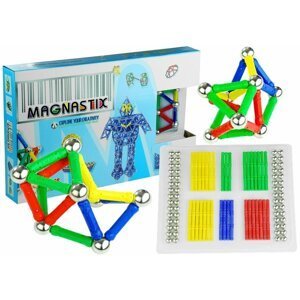 mamido  Magnetická stavebnice Magnastix 188 dílů