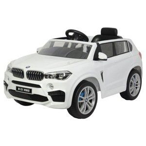 mamido  Dětské elektrické autíčko BMW X5 M bílé