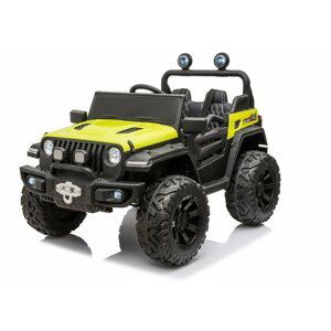 mamido  Dětské elektrické auto Jeep Off Road 4x4 zelené