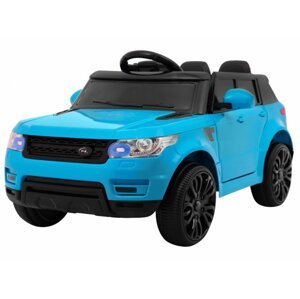 mamido  Dětské elektrické autíčko Land Rapid Racer modré