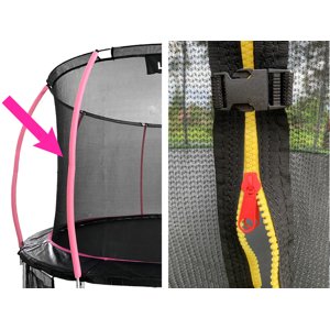 mamido  Náhradní ochranná síť k trampolínám Sport Max 8ft