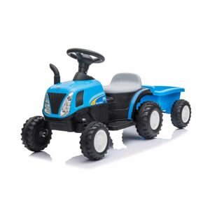 mamido  Dětský elektrický traktor Swift s přívěsem modrý