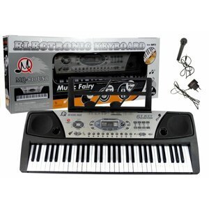 mamido  Dětský keyboard s mikrofonem MP3