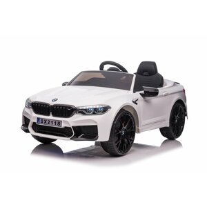 mamido  Elektrické autíčko BMW M5 DRIFT sport bílé 24V