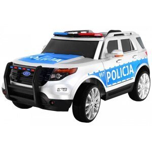 mamido  Dětské elektrické autíčko SUV PL Policja