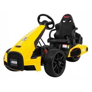 mamido  Dětská elektrická motokára XR-1 žlutá
