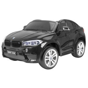 mamido  Elektrické autíčko BMW X6 M dvoumístné XXL lakované černé