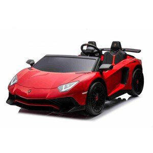 mamido  Dětské elektrické autíčko Lamborghini Aventador SV červené