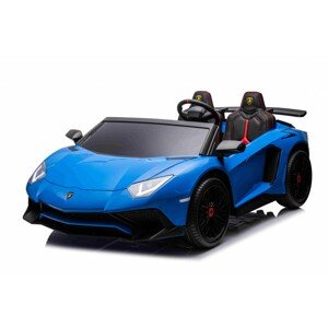 mamido  Dětské elektrické autíčko Lamborghini Aventador SV modré