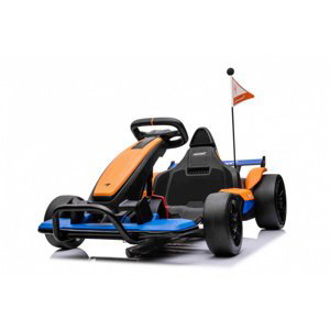 mamido  Dětská elektrická motokára McLaren Drift oranžová