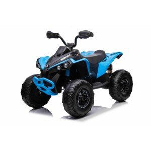 mamido  Dětská elektrická čtyřkolka Maverick ATV 2x200W modrá