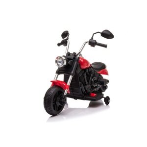 mamido  Dětská elektrická motorka Chopper V-Max červená