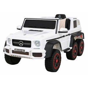 mamido  Elektrické autíčko Mercedes G63 4x4 bílé