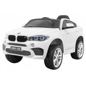 mamido  Elektrické autíčko BMW X6 M bílé