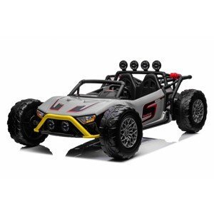 mamido  Elektrické autíčko Buggy Racing 2x200W šedé