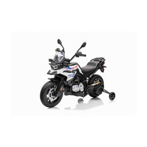 mamido  Dětská elektrická motorka BMW F850 GS bílá