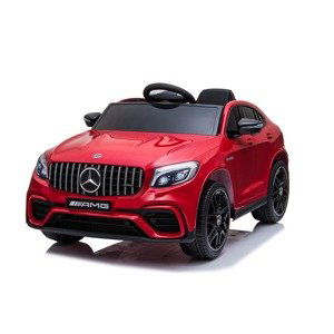 mamido  Dětské elektrické autíčko Mercedes Benz GLC 63S 4x4 červené