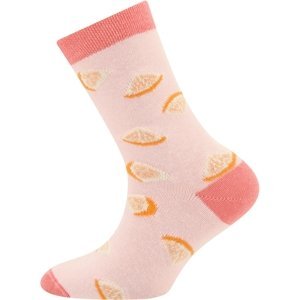 Ewers Socken GOTS Orangen - hellrosa 27-30