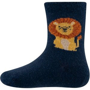 Ewers Socken GOTS Löwe - navy 19-22