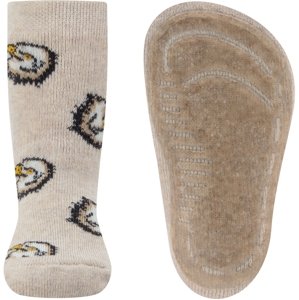 Ewers Stoppersocken SoftStep  Adler - dkl beige mel 21-22