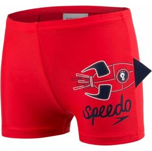 Speedo Spaceship Aquashort - red/navy 74-80