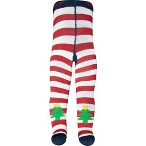 Ewers Strumpfhose Weihnachten Pohose Stern/Ringel - navy 74