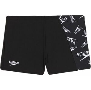 Speedo Allover Panel Aquashort - black/white 164