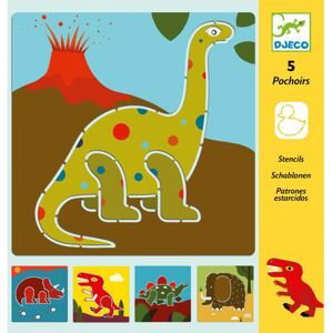 Djeco Šablony na kreselní – Dinosauři