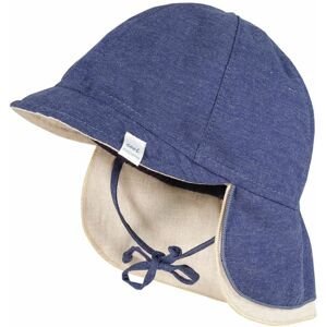 Maimo  Baby-cap with visor-jeansmeliert 45