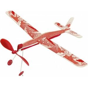 Moulin Roty Red rubber band plane
