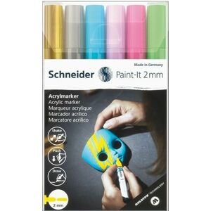Schneider Akrylový popisovač Paint-It 310, 6 barev-V2