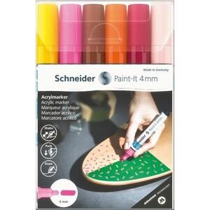 Schneider Akrylový popisovač Paint-It 320, 4mm, souprava, 6 barev-V3