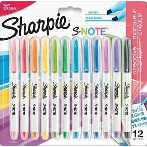 Sharpie Popisovače  S-Note 12 barev