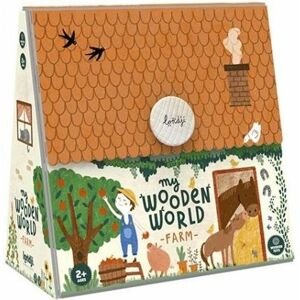 Londji Dětské dřevěné figurky My Wooden World -Farma