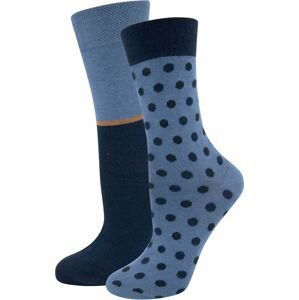 Ewers Socken 2er Pack GOTS Punkte/Streifen - 0002 39-42