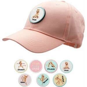Maimo Kids Girl-Cap, Yoga Cat - candy peach 49-51