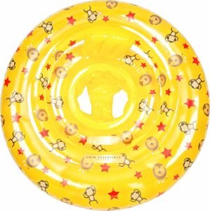 Swim Essentials Yellow Circus printed Baby Swimseat 0-1 year