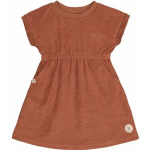 Lassig Terry Dress - rust 62-68