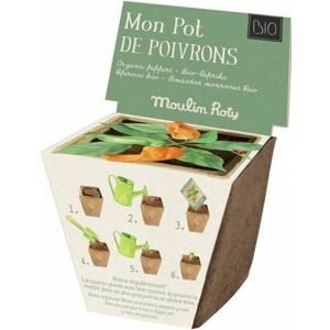 Moulin Roty Pot of pepper seeds Le Jardin du Moulin