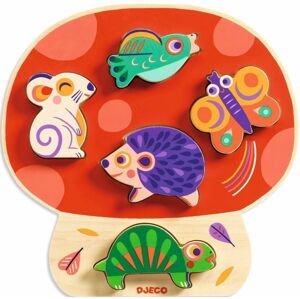 Djeco Wooden Puzzles - Relief puzzles Anianco