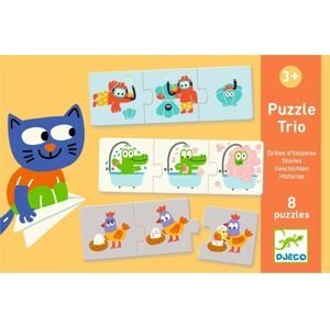 Djeco Educational games - Puzzles duo-trio Puzzle trio - Stories
