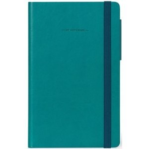 Legami My Notebook - Medium Lined Petrol Blue