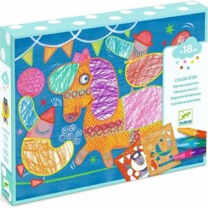 Djeco Little ones - Colouring Tightrope walker and balls