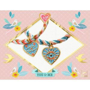Djeco Needlework - Beads and jewellery Friendships and Hearts